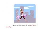 English Worksheet: PAST CONTINUOUS- IRRITATION