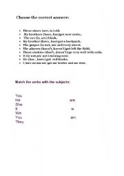 English worksheet: TEST-ELEMENTARY