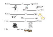 English worksheet: cooking methods