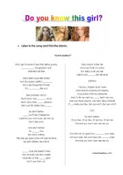 English worksheet: Shakira: 