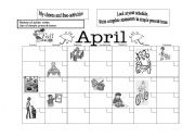 English Worksheet: Chores-use of simple present tense