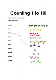 Counting 1 to 10