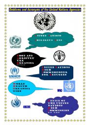 Emblems and Acronyms of the United Nations Agencies