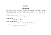 English worksheet: Solve the puzzle