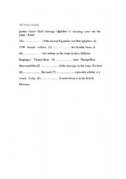 English Worksheet: Sending Messages