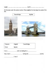 English Worksheet: Uk