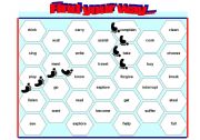 English Worksheet: Find your way... Grammar Game