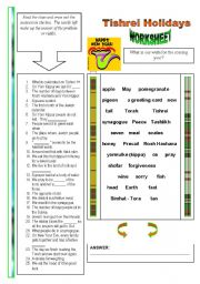 English Worksheet: 