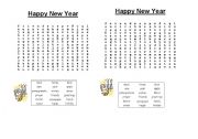 English Worksheet: Jewish New Year - Wordsearch
