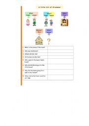 English worksheet: Worksheet 1