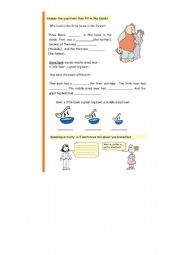 English worksheet: Worksheet  3