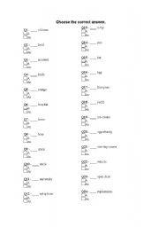 English Worksheet: A-An