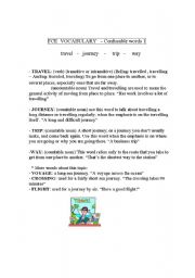 English Worksheet: FCE vocabulary