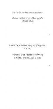 English Worksheet: Basic Dialogue and Roleplay