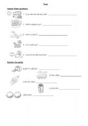 English worksheet: Means of transports