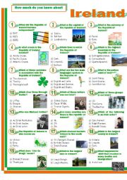 English Worksheet: Ireland