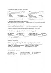 English Worksheet: future
