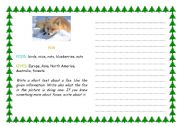 English worksheet: FoX