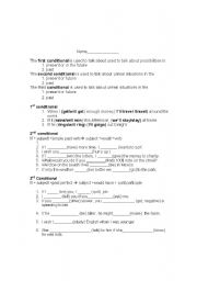 English Worksheet: Conditional Quiz