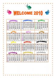 CALENDAR 2010