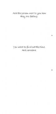 English Worksheet: Very Basic Dialogue and Role Play