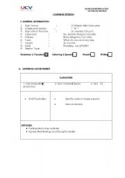 English Worksheet: What do you do every day