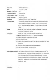 English Worksheet: Reported Speech