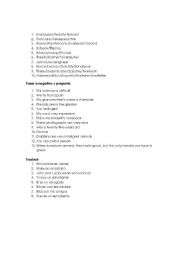 English Worksheet: Verb to be