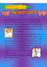 the salty coffee!!