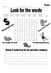 English worksheet: irregular verbs 