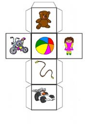 English Worksheet: Game - Toys