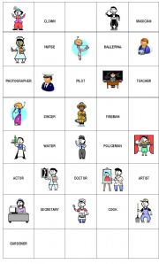 English Worksheet: JOBS