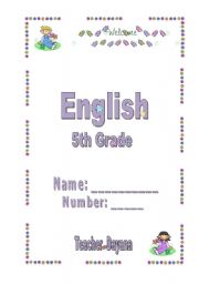 English worksheet: Cover