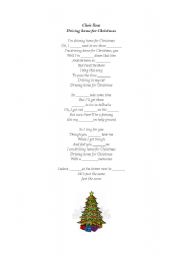 English Worksheet: Chris Rea - Driving home for Christmas