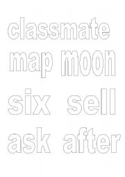 English worksheet: phonics chart