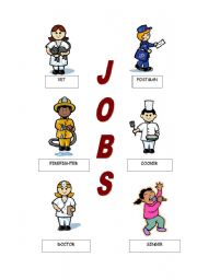 English worksheet: Jobs