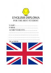 English Worksheet: English diploma