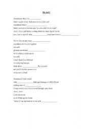 English worksheet: me vs I