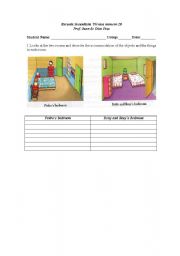 English worksheet: Predo and Rosys Room