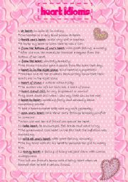 Common Heart Idioms