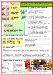 Prepositions of time