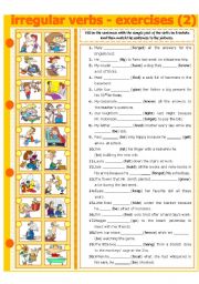 IRREGULAR VERBS - EXERCISE 2