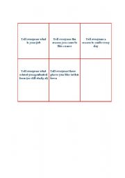 English Worksheet: conversation 