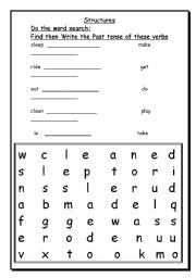 English worksheet: Wordsearch