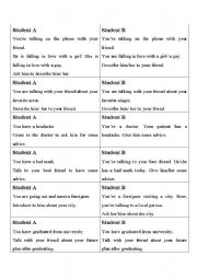 English Worksheet: Conversation