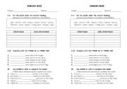 English Worksheet: SOME - ANY