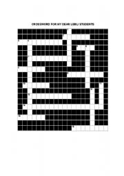 English worksheet: Crossword: figures of speech