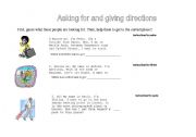 English Worksheet: Asking for and giving directions in London