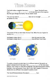 Time Zones - Gap Text