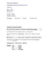 English Worksheet: Tenses revision
